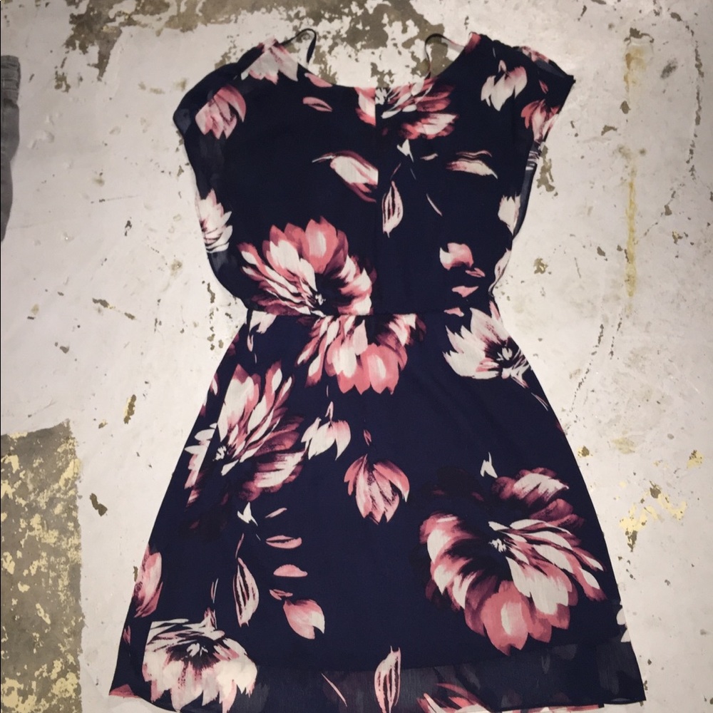 Floral print dress